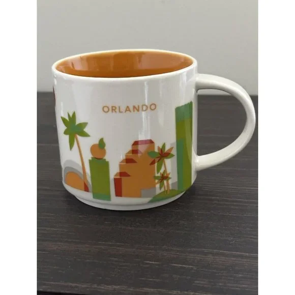 Starbucks You Are Here Collection Mug  14 fl oz Orlando FL  2015 - Picture 6 of 6